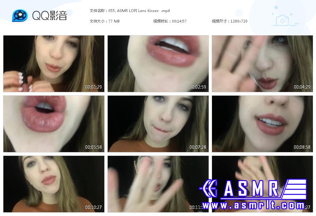 国外ASMR视频_FrivolousFox ASMR_洛菲镜头亲吻97 作者:油管精选 帖子ID:3245 国外,视频,洛菲,镜头,亲吻
