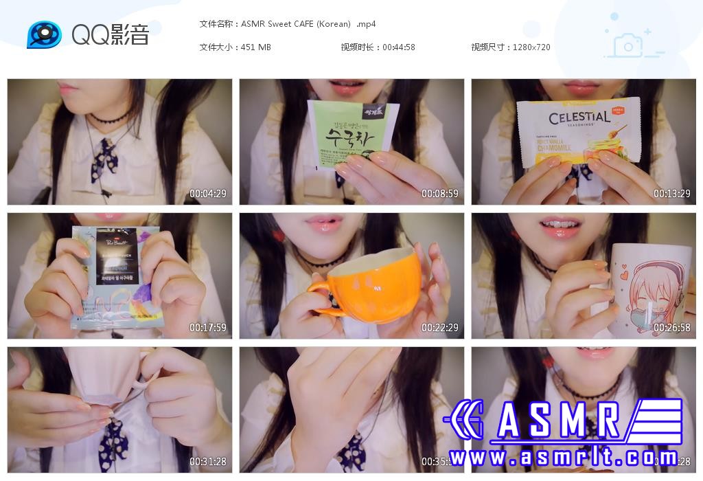 国外ASMR视频_PPOMO ASMR_ASMR Sweet CAFE (Korean)6119 作者:油管精选 帖子ID:3647 国外,视频,sweet,cafe,korean