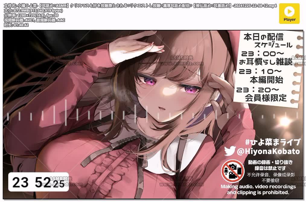 预览图：小鳩ひよ菜：圣诞节的随意请求 编号：488