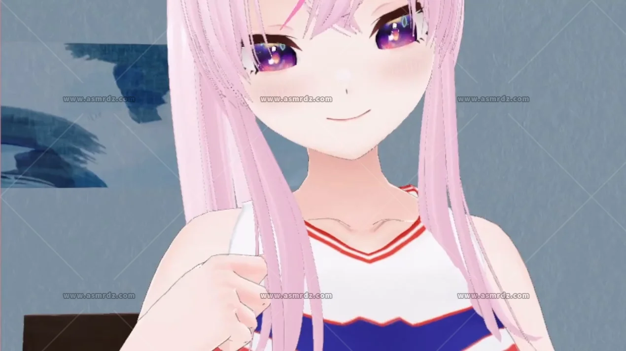 君野りるる：3D ASMR 啦啦队服密着全力应援 舔耳（2026.07.25） (图1)
